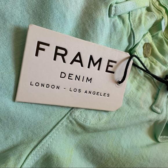 FRAME | Denim Custom Tie Dyed Crop Jeans NWT - Picture 4 of 11